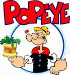Popeye and his beloved spinach - Popeye and his spinach