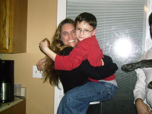 My youngest baby - The baby out of my 4 boys. He loves hanging out with his mommy.