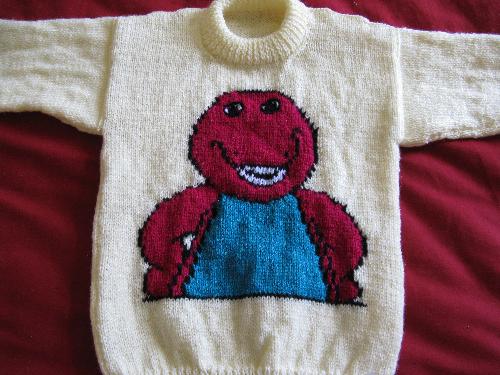 barney jumper - This is what i create.