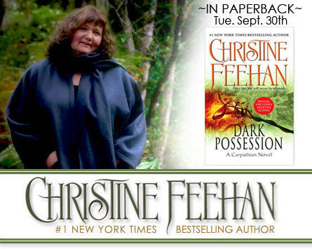 Christine Feehan-Author - Christine Feehan book promo.