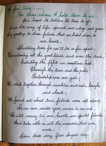 Its written by hand and not printed  - People check this picture,what you see is something great.Look at the handwriting,its written by one of my friends.It looks like as though it is printed.Hats of to her excellent hand writing