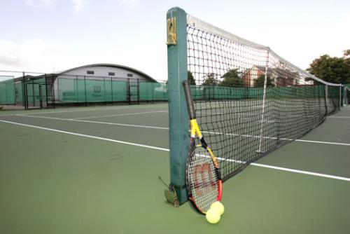 Outdoor tennis court - Tennis ,the hard outdoor game, is played with a lot of effort & dedication. Great players like john,roger & pit sampras has shown the dedication towards the game.