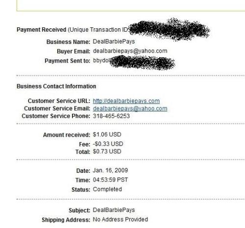 Payment proof for dealbarbie - This is another payment proof for one of my ptc sites if you are interesting pm me