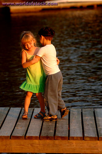 children dancing - my sons very first dance