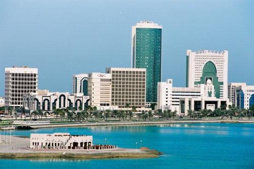 Doha city. - Nice buildings.