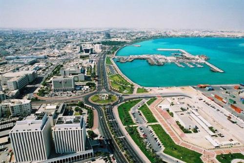 Doha city. - Nice view.