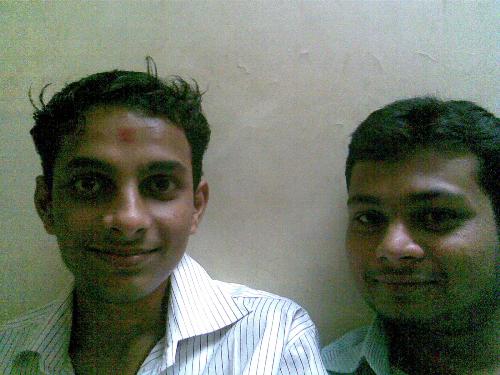 My rizvi college friends - My friends from the rizvi college. Left side is Bhavik and right side is Dhruv.  I, Bhavik, Dhruv and Amin are very well-known as gujju group.