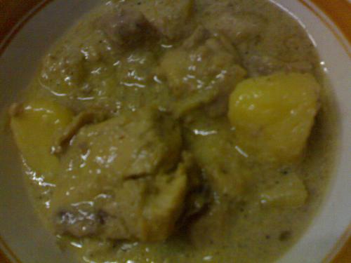 chicken curry, special menu - chicken curry, special menu that i cooked