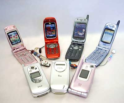 mobilez the future - various mobile phones