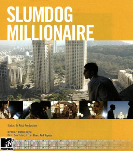Slumdog Millionaire - the poster