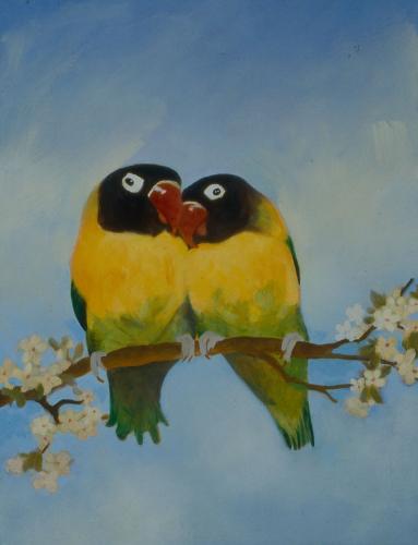 love birds - ohh i love birds
