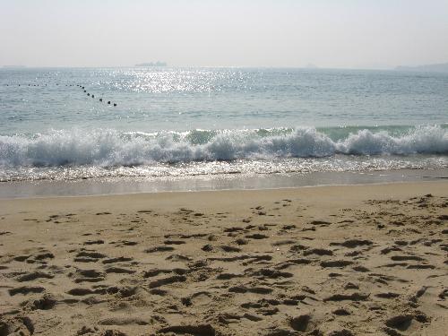 toast - the beach in the south china sea