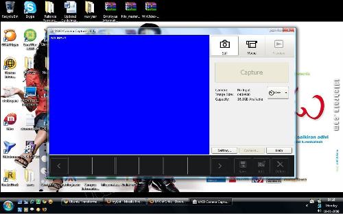 my cam problem - this is the snap shot of the problem i am facing when i'm trying start my cam in my laptop