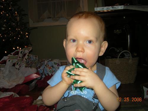 My Fragile X son - This is a pic of my son at 15 months. Notice that the physical features of the syndrome are not prominent yet. They will become more obvious later as he grows. My Fragile X son - This is a pic of my son at 15 months. Notice that the physical features of the syndrome are not prominent yet. They will become more obvious later as he grows.