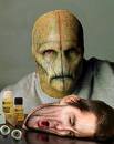 The real Face - Everyone has a real face behind th skin.