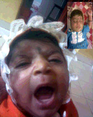 Swara - my baby - Swara - Take a snap while yawning