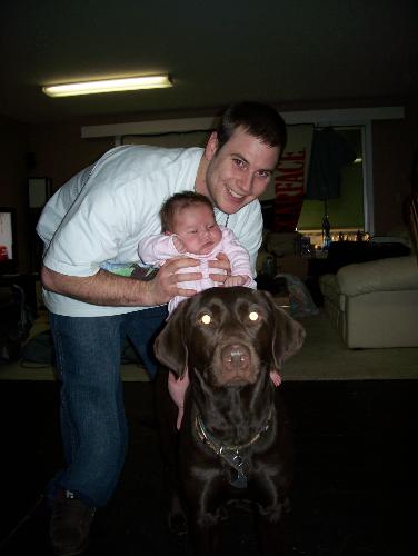 me - me, my daughter and my dog
