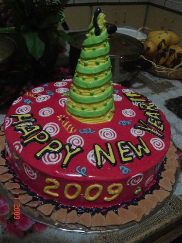 new year's cake - this was a cake that i specifically ordered for new year? do you like it as much as i like it?