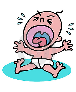 crying baby - crying baby, irritating