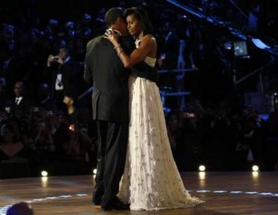 Fashion Hit Or MIss? - Michelle Obama chose a white ball gown for the Inaugural Ball.