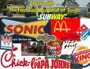 fastfood restaurant - there are many fastfood restaurants in the world.