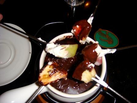 chocolate fondue - @ annabel lee