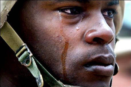 People cry - People cry, Army cries, men cry, babies cry and women cry