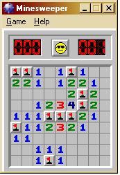 minesweeper record - minesweeper record at the beginner level by one of my frnds