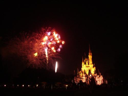 fire works - the fireworks at magic kingdom in disney world