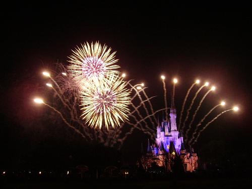 fire works - the fireworks at magic kingdom in disney world