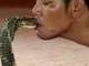 Pets - Snake kissing Pets - Snake kissing