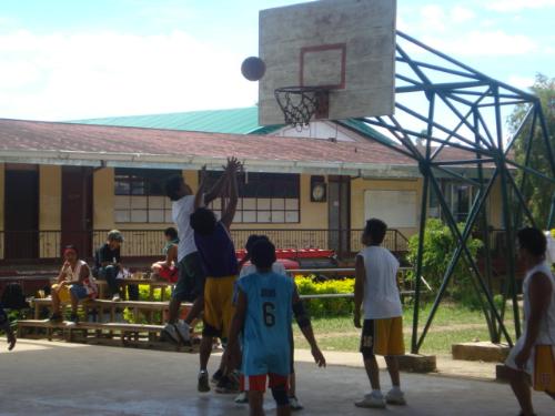 basketball - Engage your kids in sports as in playing basketball. This will make your kids stay away from drugs and other vices.