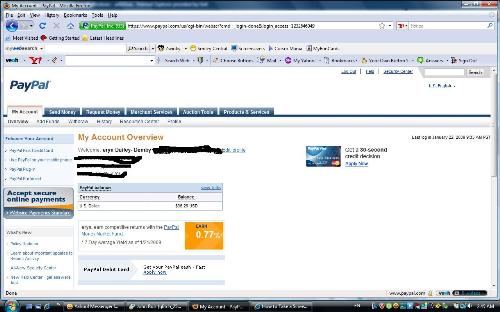 Proof is in the Pudding  - I got paid!