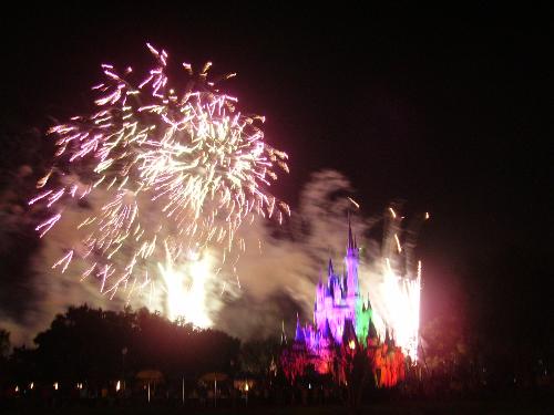 disney world - fireworks at magic kingdom in disney world