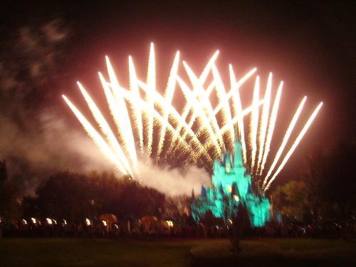 disney world - fireworks at magic kingdom in disney world