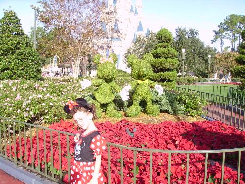 magic kingdom - my daughter at disney world