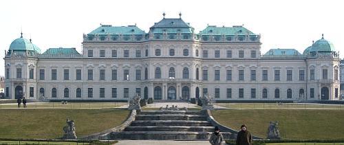 The Belvedere Palace - A very beautiful Picture i had taken for the Belvedere Palace