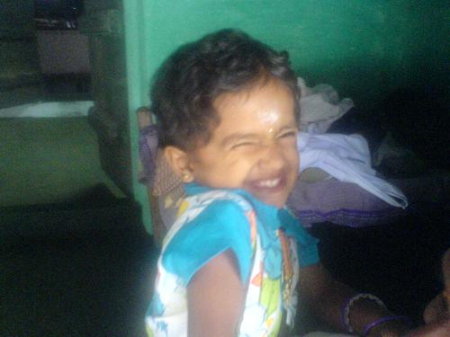 cute baby - hi my dear friends  this is my cousins daughters photo see look like my grant too