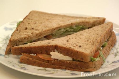 Sandwich - Photo of a sandwich.