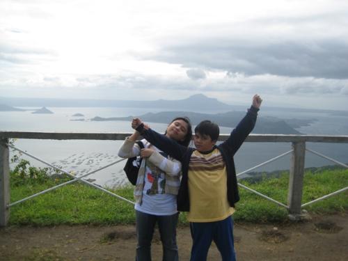 my kids - having fun