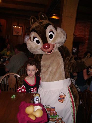 character meal - my daughter and i at a character meal at disney world