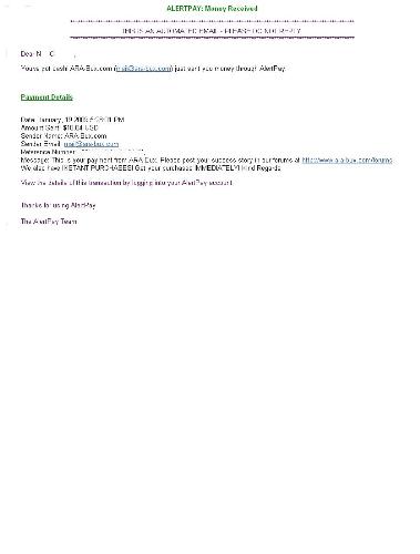 my 1st payment in ara-bux - this is my first payment proof screenshot from ara-bux