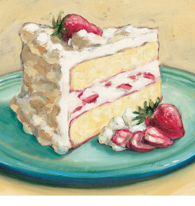 Cake - Strawberry Cake!!