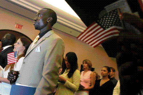 US Citzinship - People from allover the Earth be an American