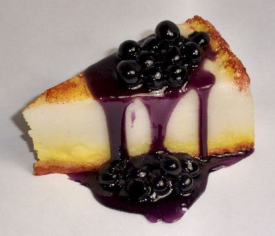 Blueberry Cheesecake - There's the blueberry but where's the cheese?