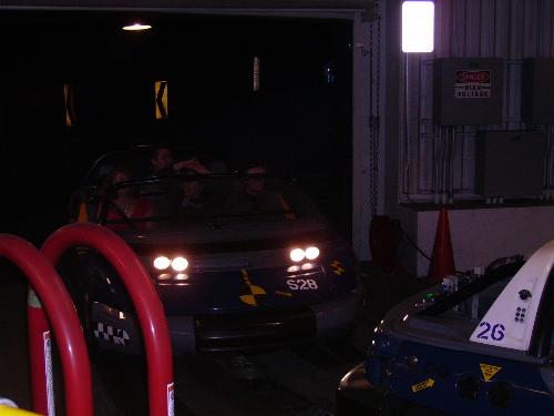 test track - the test track ride at disney world