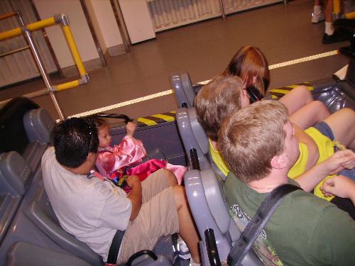 test track - the test track ride at disney world
