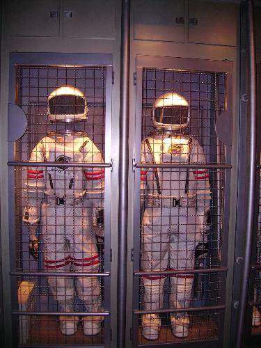 disney ride - the stuff during the line up in mission space ride at disney world