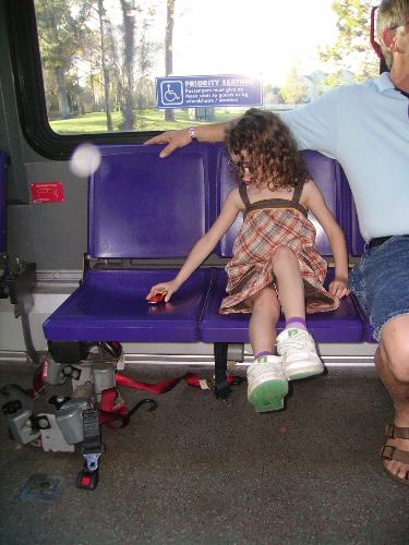 disney bus - riding the disney bus again to go to the theme parks