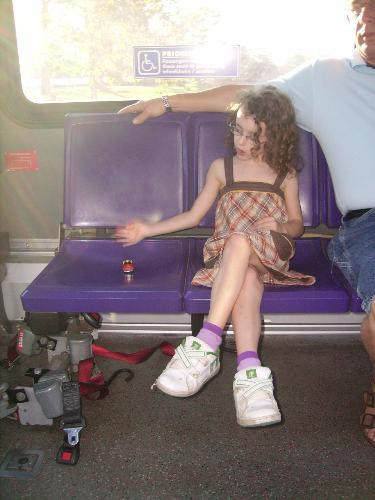 on the bus - on the bus at disney world